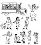 Die Magic School Bus Online Coloring